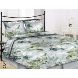 Puuvillasatiinist voodipesukomplekt